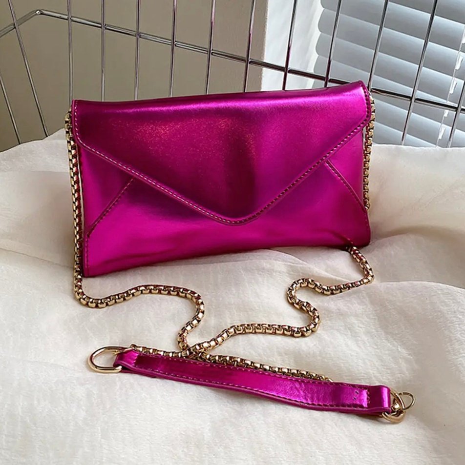 PARIS METALLIC HANDBAG