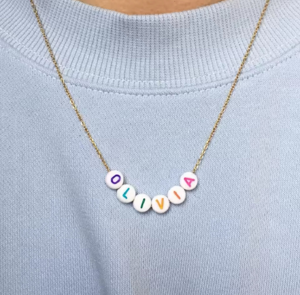 BEAD PERSONALISED NECKLACE