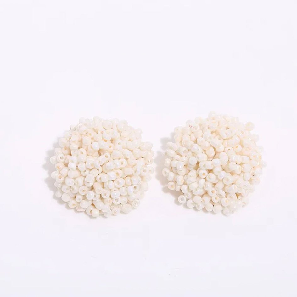 Pom Pom Earrings