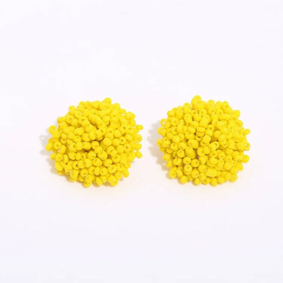 Pom Pom Earrings