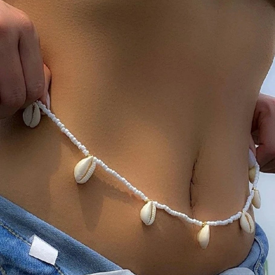 SHELL BELLY CHAIN