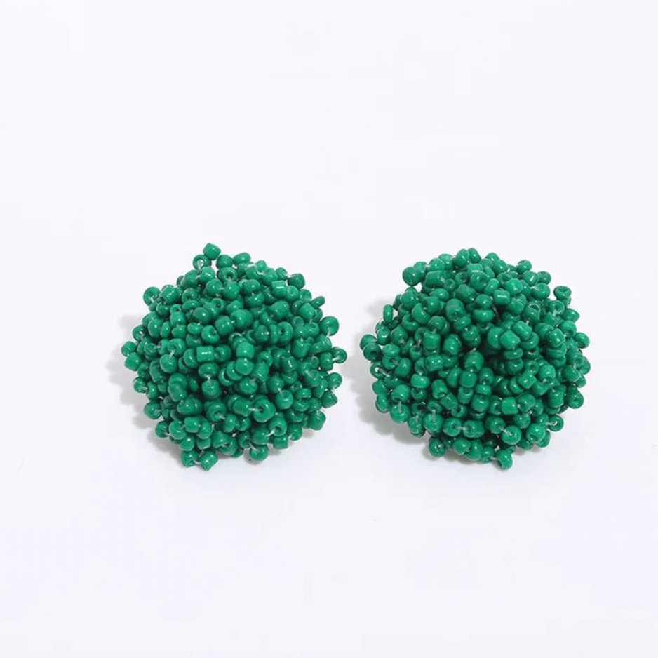 Pom Pom Earrings