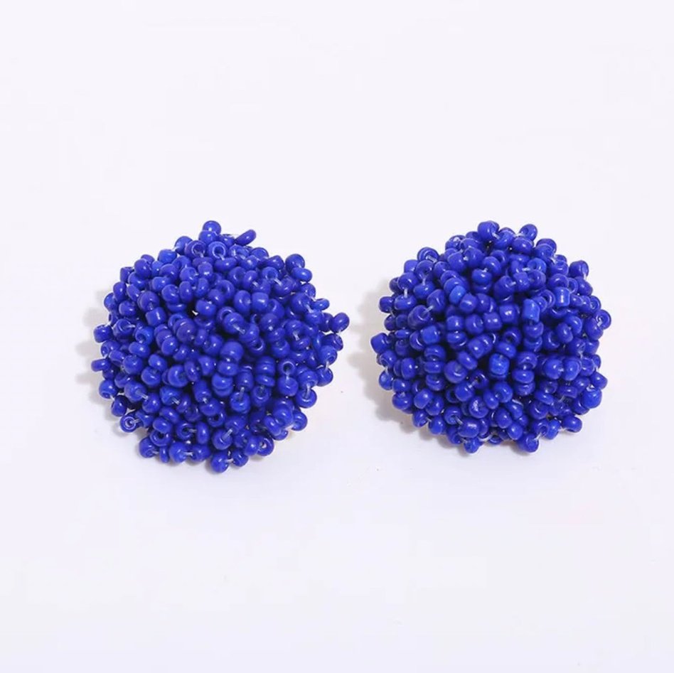 Pom Pom Earrings