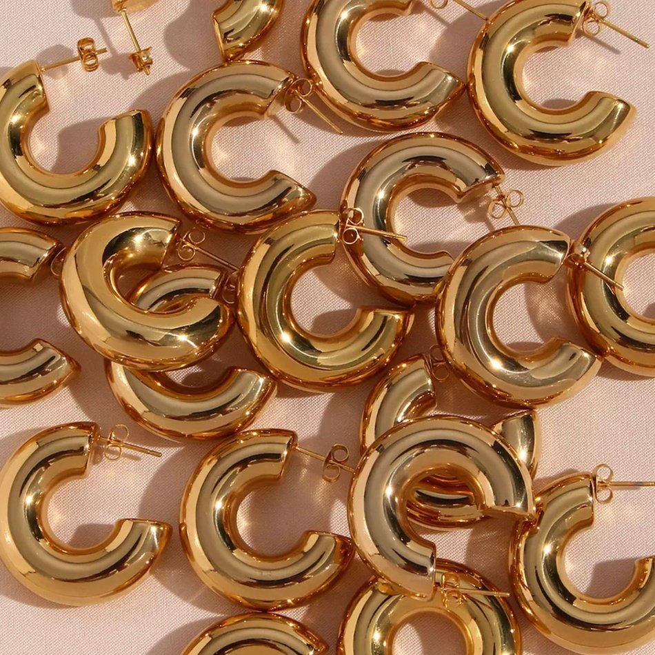 CHUNKY LUXE HOOPS